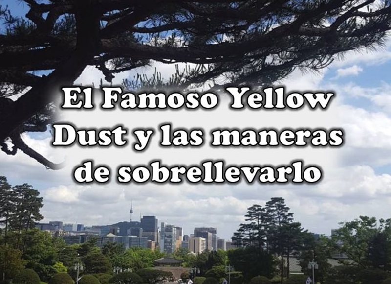 El Famoso Yellow Dust y las maneras de sobrellevarlo. | Ana Isabel Ferrer Ramírez